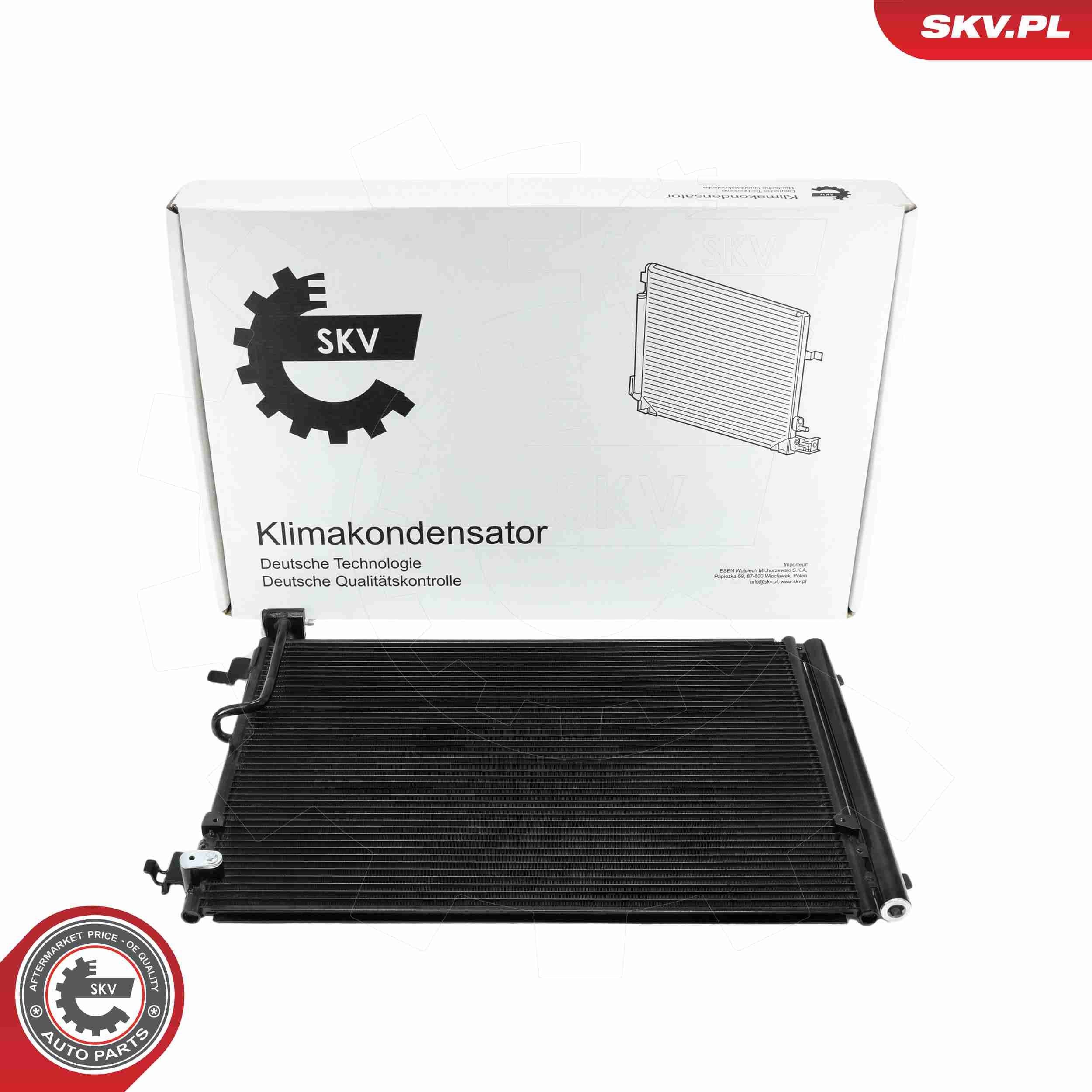 ESEN SKV Kondenzátor klimatizácie 86SKV485 86SKV485 Chladič klimatizácie AUDI Q3 ESEN SKV