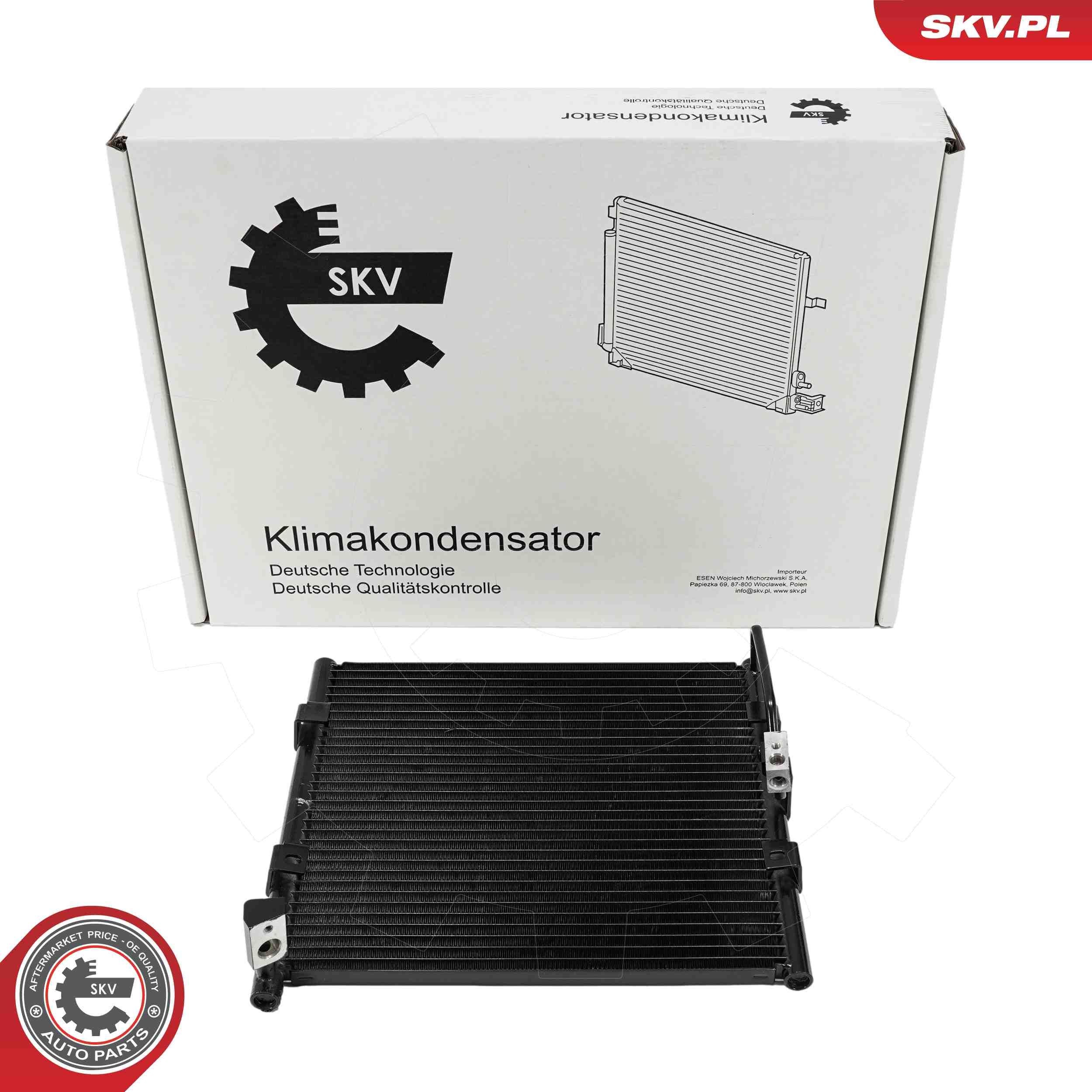 ESEN SKV Kondensor, klimatanläggning 86SKV501 JAGUAR ac kylare ESEN SKV 86SKV501