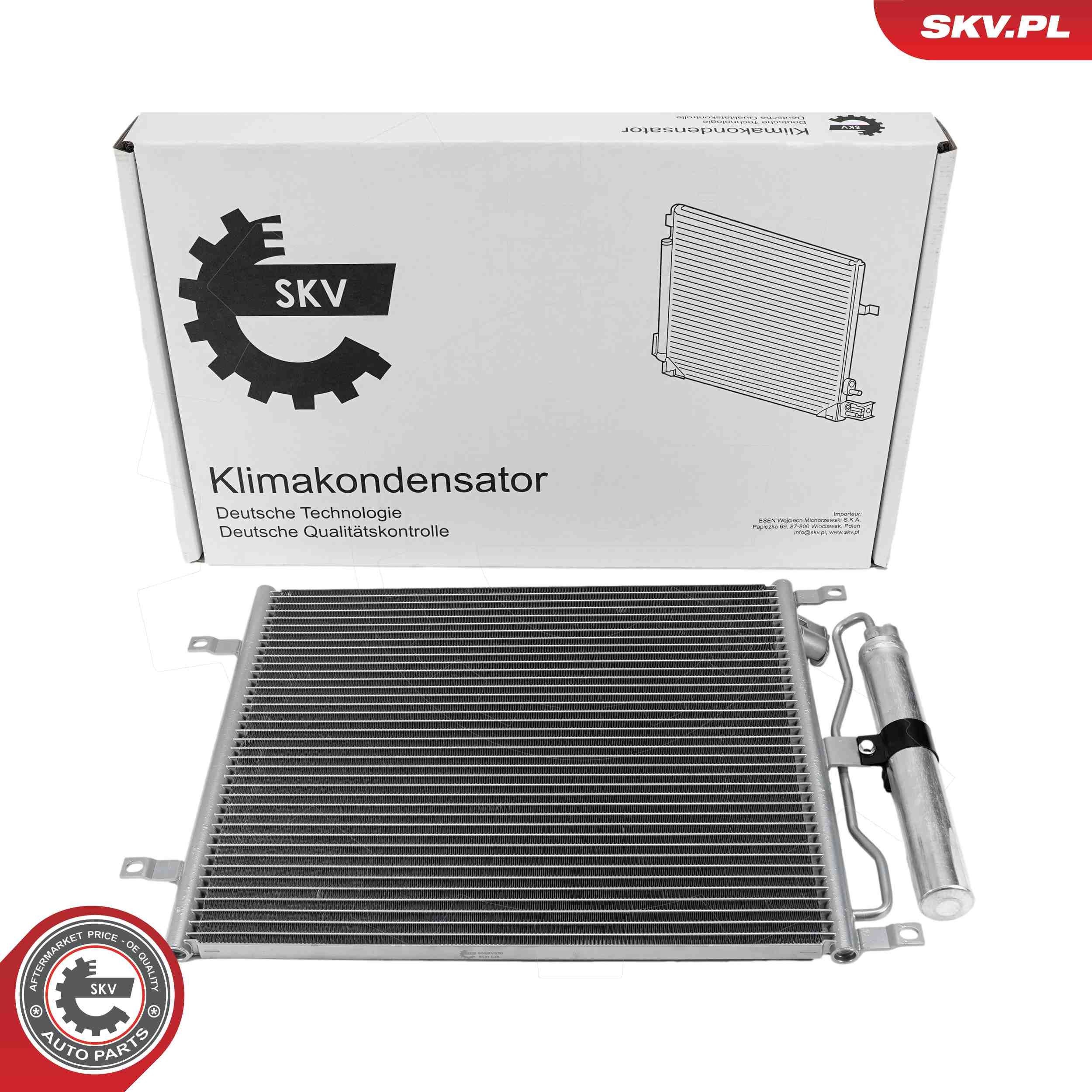 ESEN SKV Condensatore climatizzatore 86SKV630 86SKV630 costo Radiatore aria condizionata ESEN SKV MERCEDES-BENZ Classe M