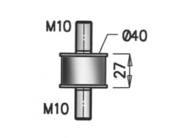 DINEX Rubberstrip, uitlaatsysteem 64804 64804 Rubberstrip, uitlaatsysteem CITROËN C1 DINEX