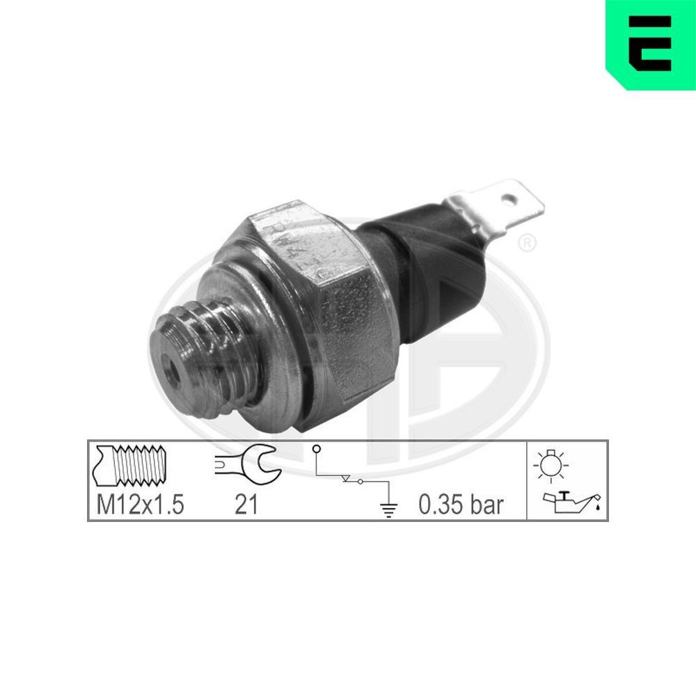 ERA Eļļas spiediena devējs 330001 Eļļas spiediena sensors ERA Alfa Romeo ALFASUD 330001