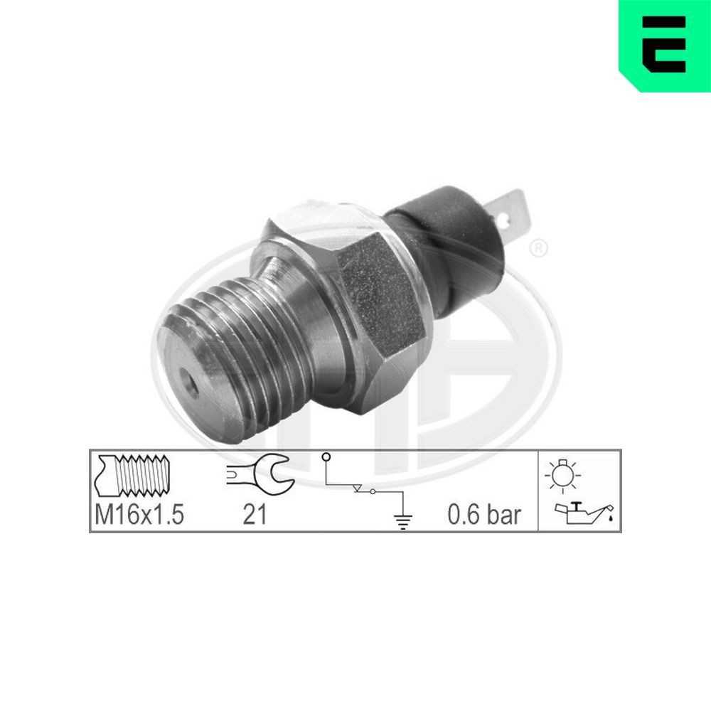 ERA Interruptor de pressão do óleo 330010 330010 Conector de pressão de óleo motor JEEP GRAND CHEROKEE ERA