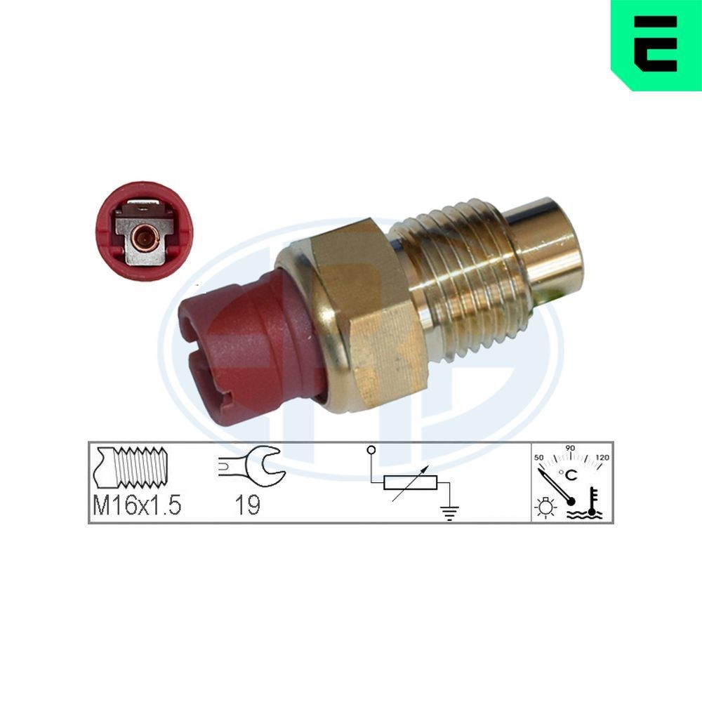 ERA Temperatuursensor 330082 330082 Koelvloeistof temperatuur sensor IVECO POWER DAILY ERA