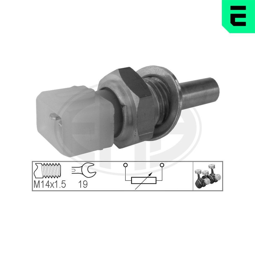 ERA Sensor, kylmedietemperatur 330115 ERA 330115 Kylvätsketemperatur sensor S70 (LS, 874) original