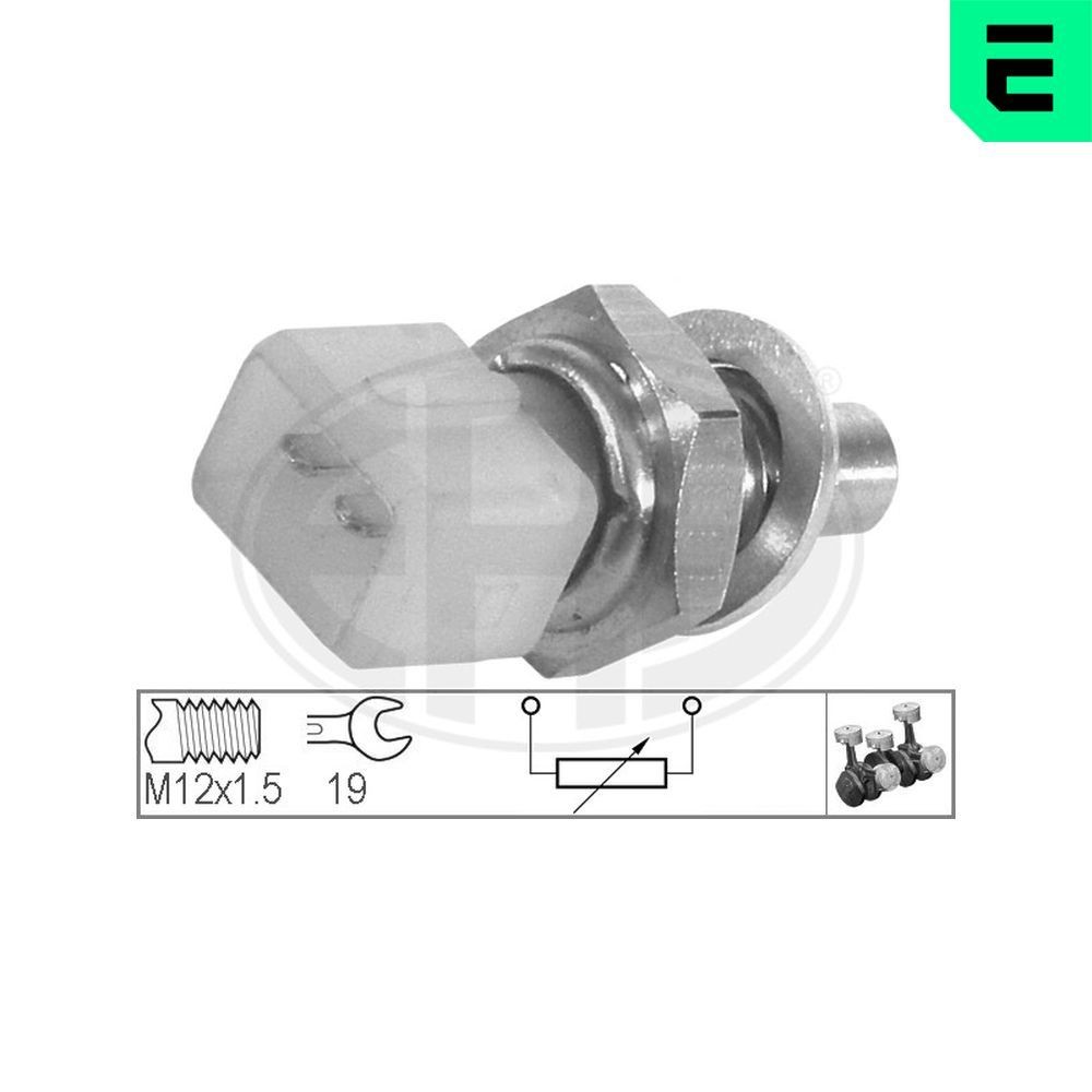 ERA Sensor, kylmedietemperatur 330132 Renault Trafic Skåpbil Tempgivare ERA 330132