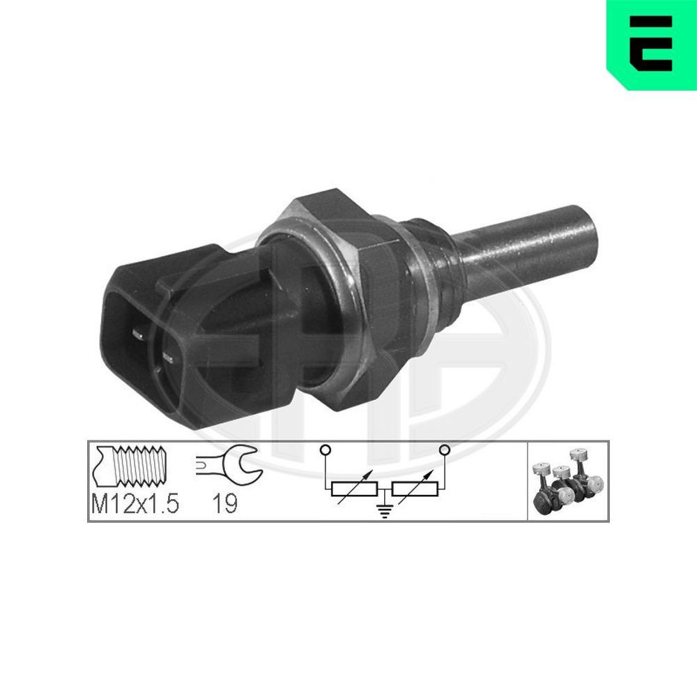 ERA Sensor, temperatura do líquido de refrigeração 330133 Sensor de temperatura da cabeça do motor ERA 9-3 330133 baratos