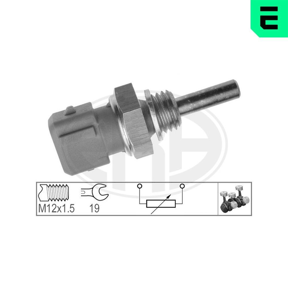 ERA Sensor, kølevæsketemp. 330135 ERA 330135 Camry II Sedan (V20) Temperatursensor pris