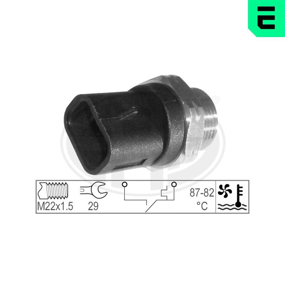 Temperatuurilülitus, radiaatorivent. ERA 330178 ERA 330178: Temperatuurilülitus radiaatoriventilaator Peugeot BOXER 2008