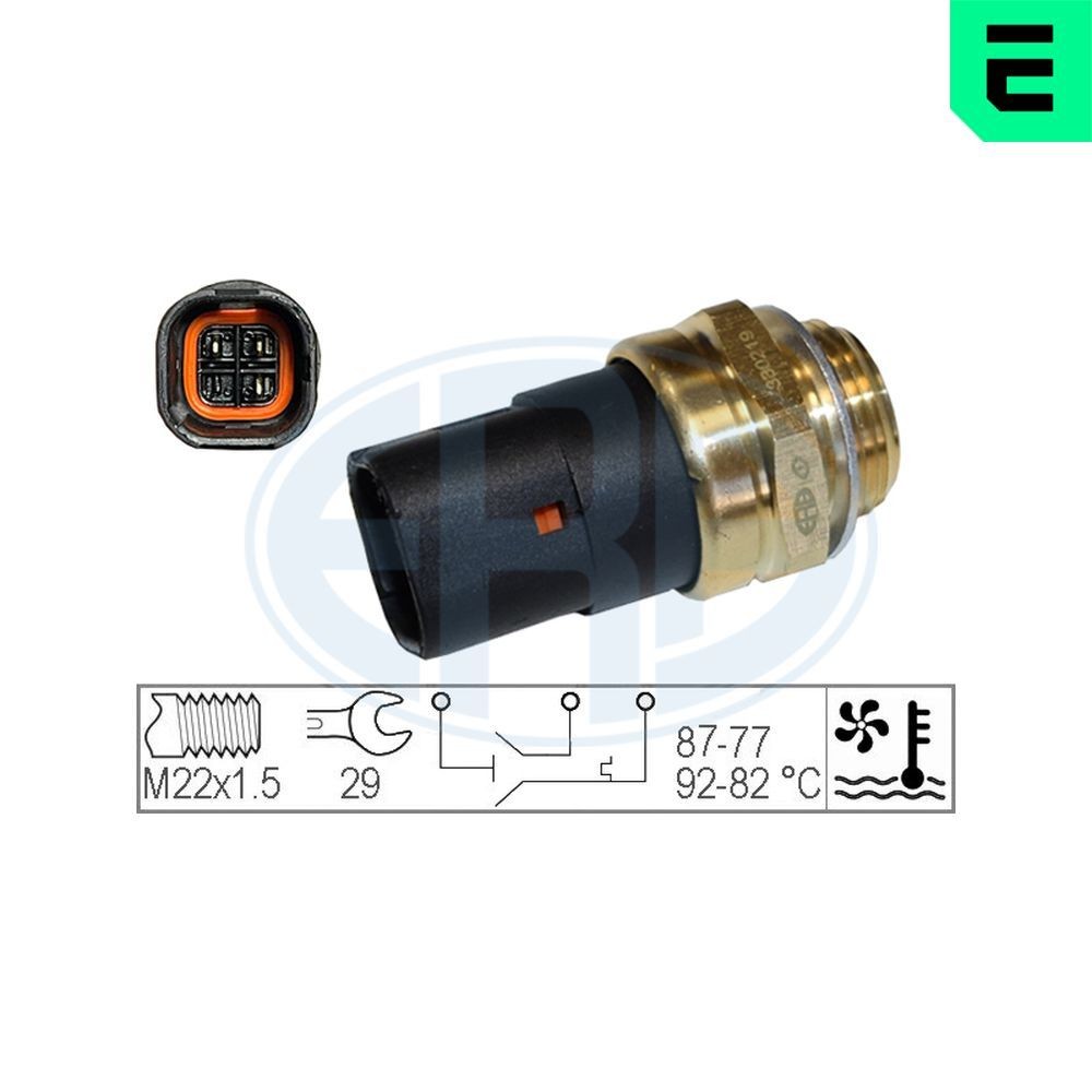 ERA Termocontatto ventola radiatore 330219 ERA 330219 Termostato ventola radiatore Diplomat A Coupe prezzo