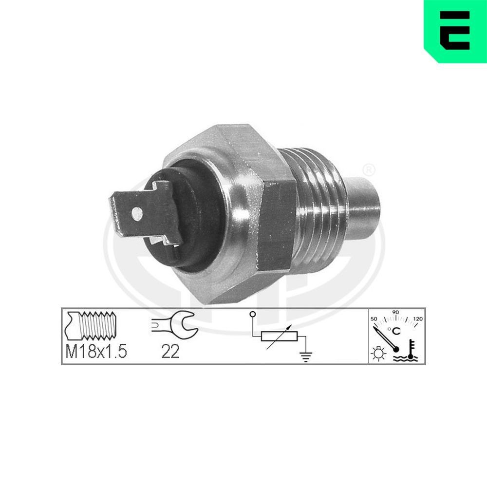 ERA Sensor, kølevæsketemp. 330531 ERA 330531 Kølevæsketemperatur sensor Fiat 126 originale