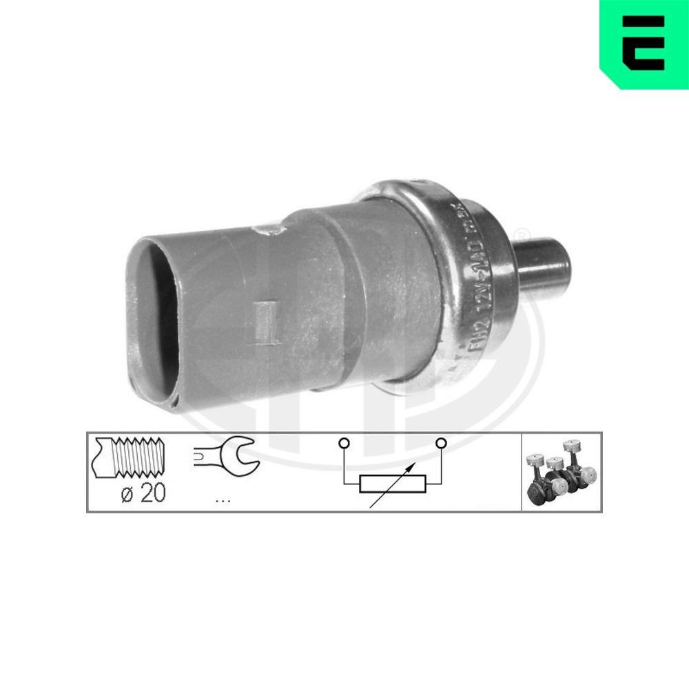 ERA Devējs, Dzesēšanas šķidruma temperatūra 330546 ERA 330546 Temperatūras sensors Toyota HARRIER lēti
