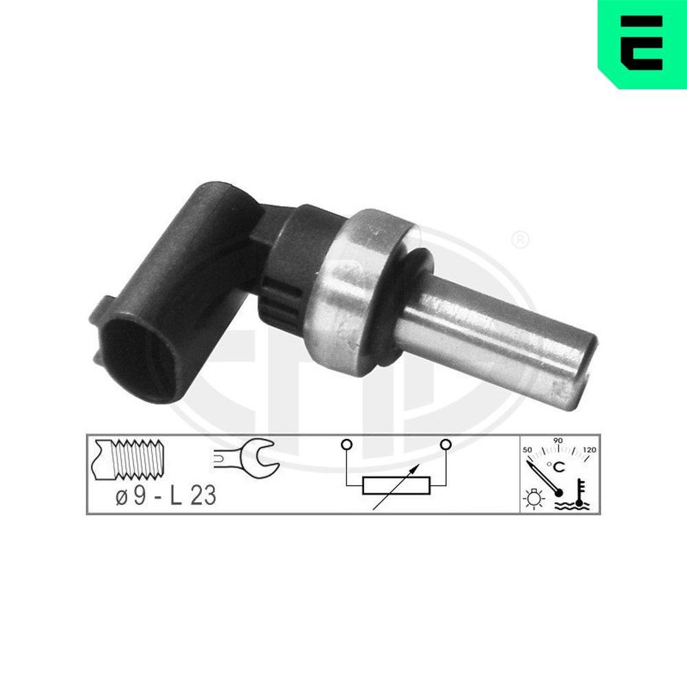 ERA Sensor, motortemperatur 330647 ERA 330647 Kjølevæsketemperatursensor Mercedes Sprinter 906 Flatvogn lastebil billige