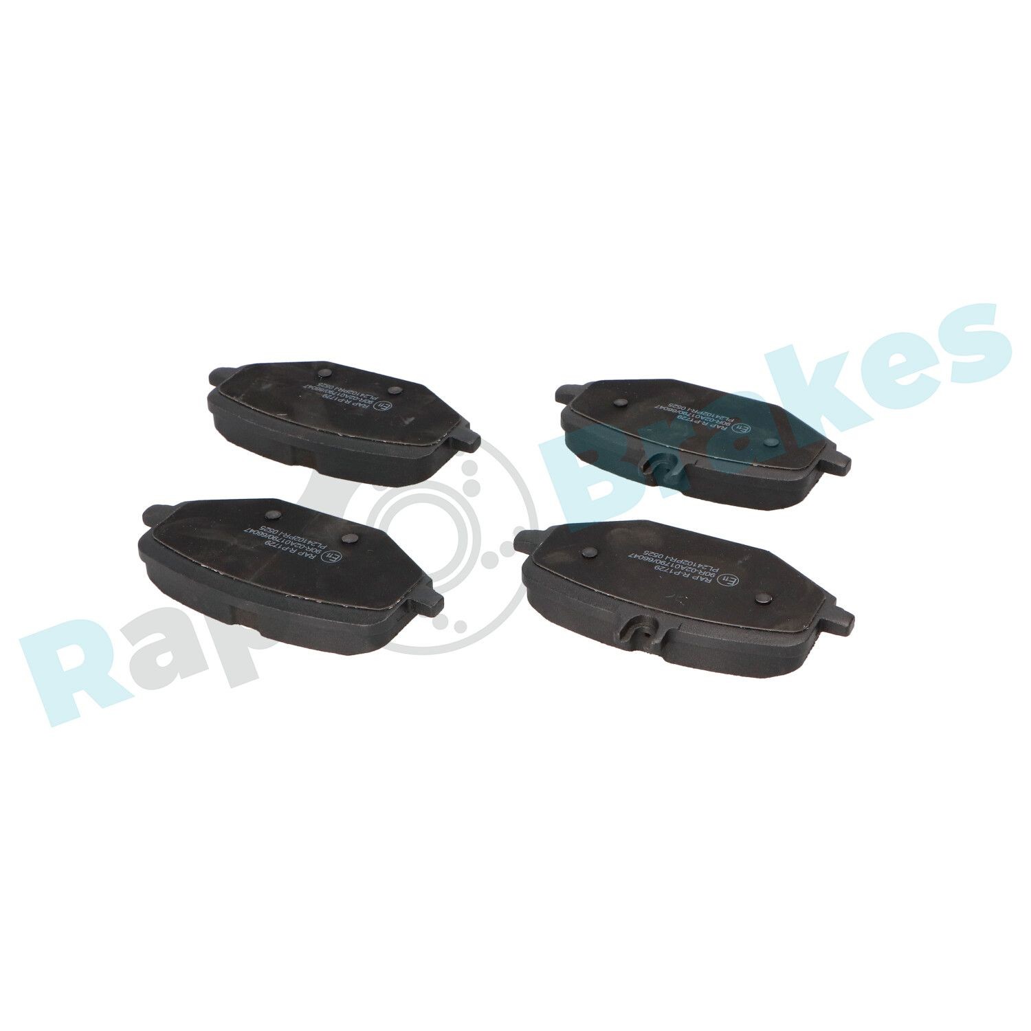 RAP BRAKES Bromsbelägg R-P1729 R-P1729 RAP BRAKES Belägg Honda