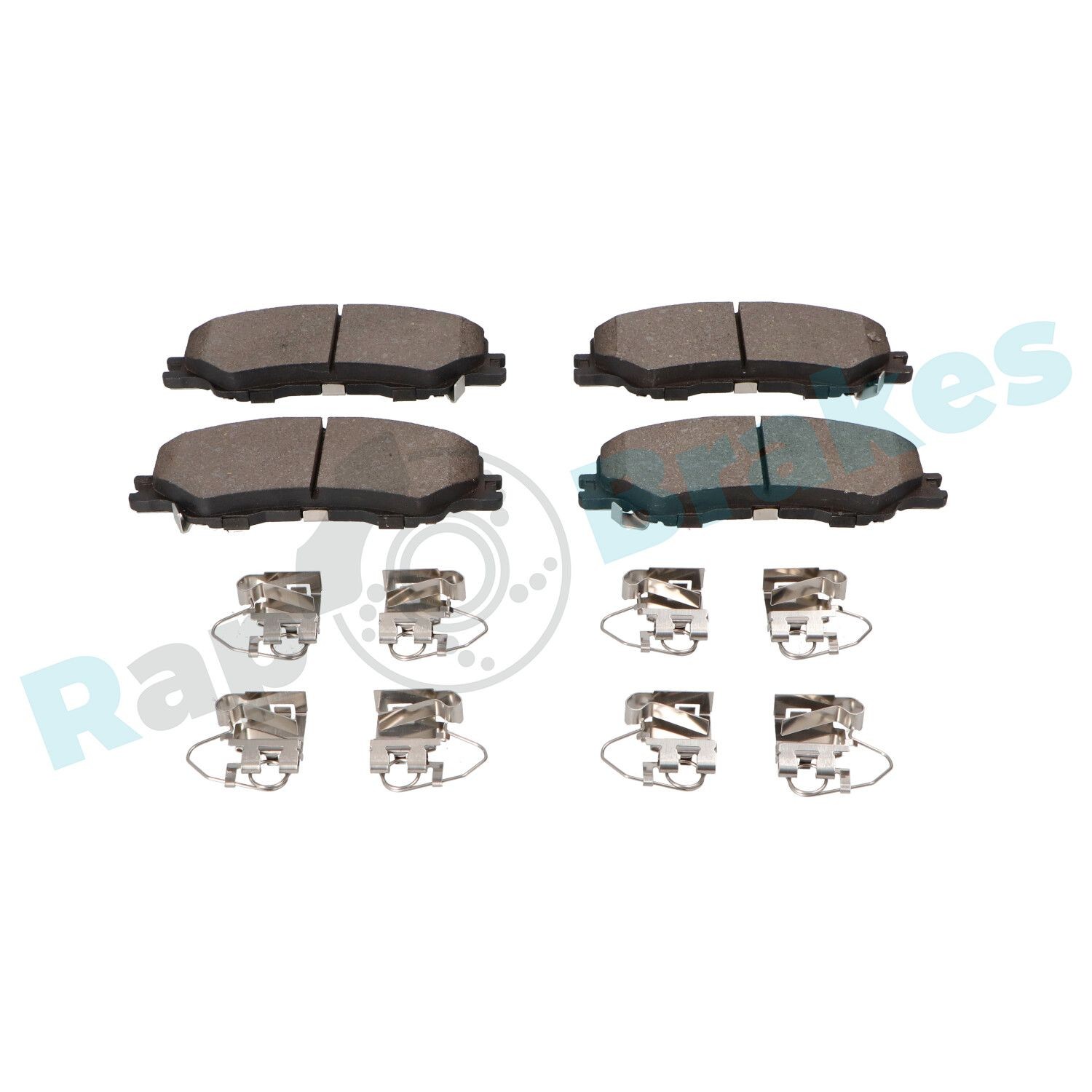 RAP BRAKES Brake pad set R-P1747 VW TRANSPORTER RAP BRAKES brake pads RP1747