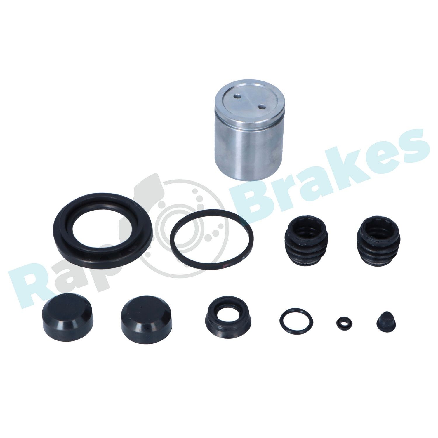 RAP BRAKES Rep.sæt, bremsekaliper R-Z0189 R-Z0189 Rep-sæt til kaliber NISSAN MICRA RAP BRAKES