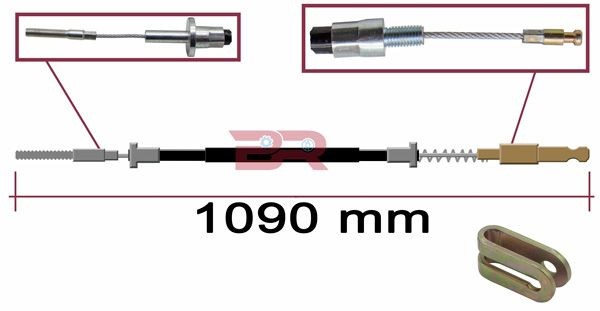 BOTTO RICAMBI Cavo frizione BRF2661 BOTTO RICAMBI BRF2661 Cavetto frizione IVECO Daily IV Ribaltabile originali prezzo