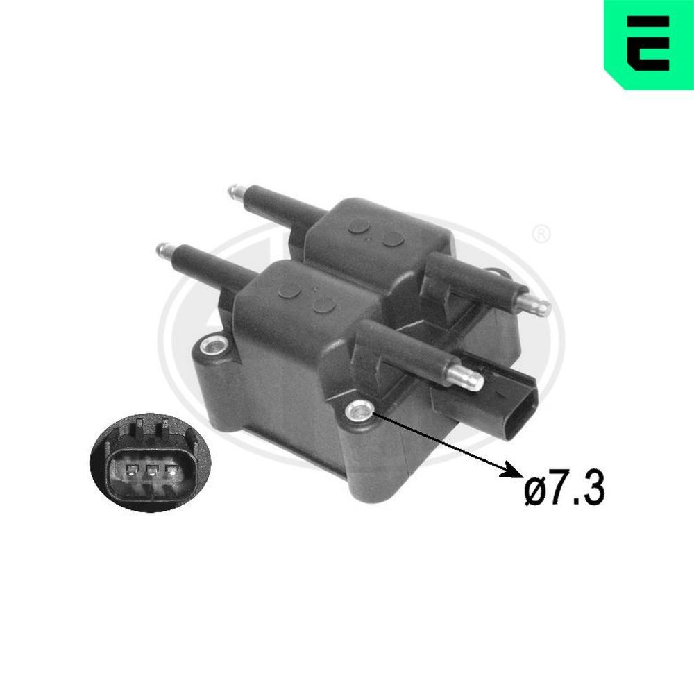 Zapaľovacia cievka ERA 880297 ERA 880297 Indukčná cievka Mini Cabrio 2006