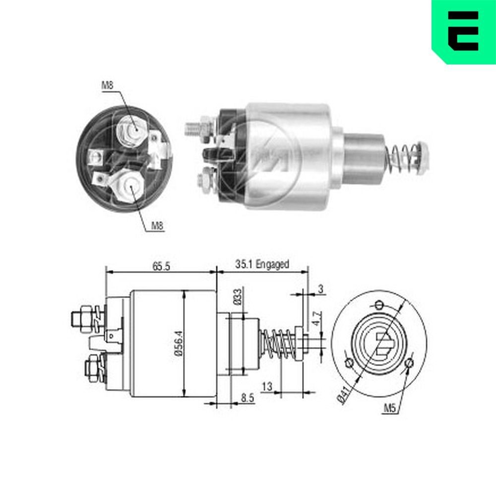 Elettromagnete motorino avviamento ERA ZM576 ERA ZM576 costo Elettromagnete motorino avviamento Volkswagen TRANSPORTER 2011