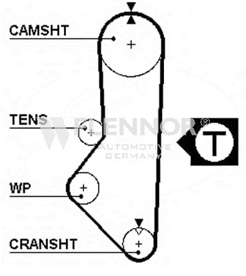 FLENNOR Registerrem 4956 4956 Reg reim FLENNOR MAZDA XEDOS