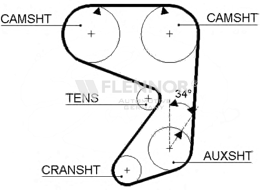 FLENNOR Zobsiksna 4993 Zobsiksna JEEP FLENNOR 4993