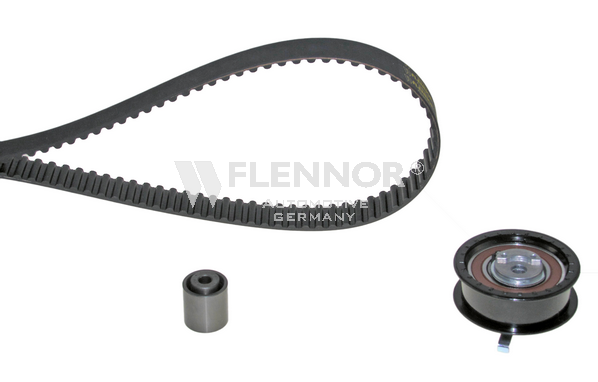 FLENNOR Distributieriem set F914453V Volkswagen TRANSPORTER Distributiesnaar FLENNOR F914453V