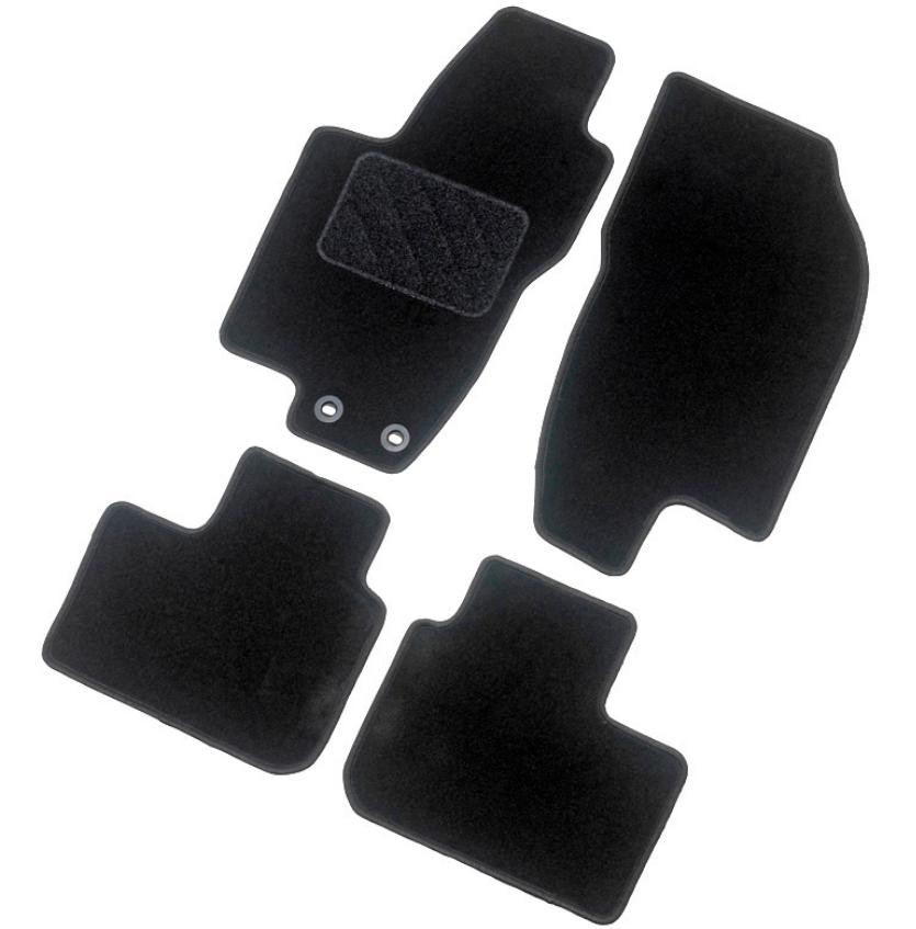 AutoStyle Bilmattor Antal: 4, svart AutoStyle TM CU501 tillbehör Terramar (KP1) 2.0 TSI VZ 4Drive 265hk