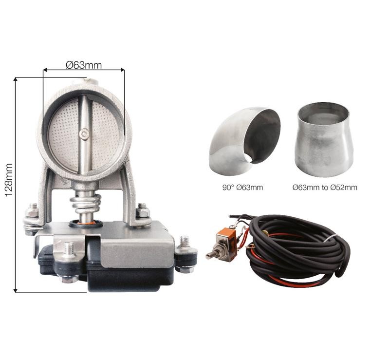 Simoni Racing Clapet de gaz d'échappement EV8 Simoni Racing EV8 Clapet de gaz d'échappement Freemont (345) d'origine prix