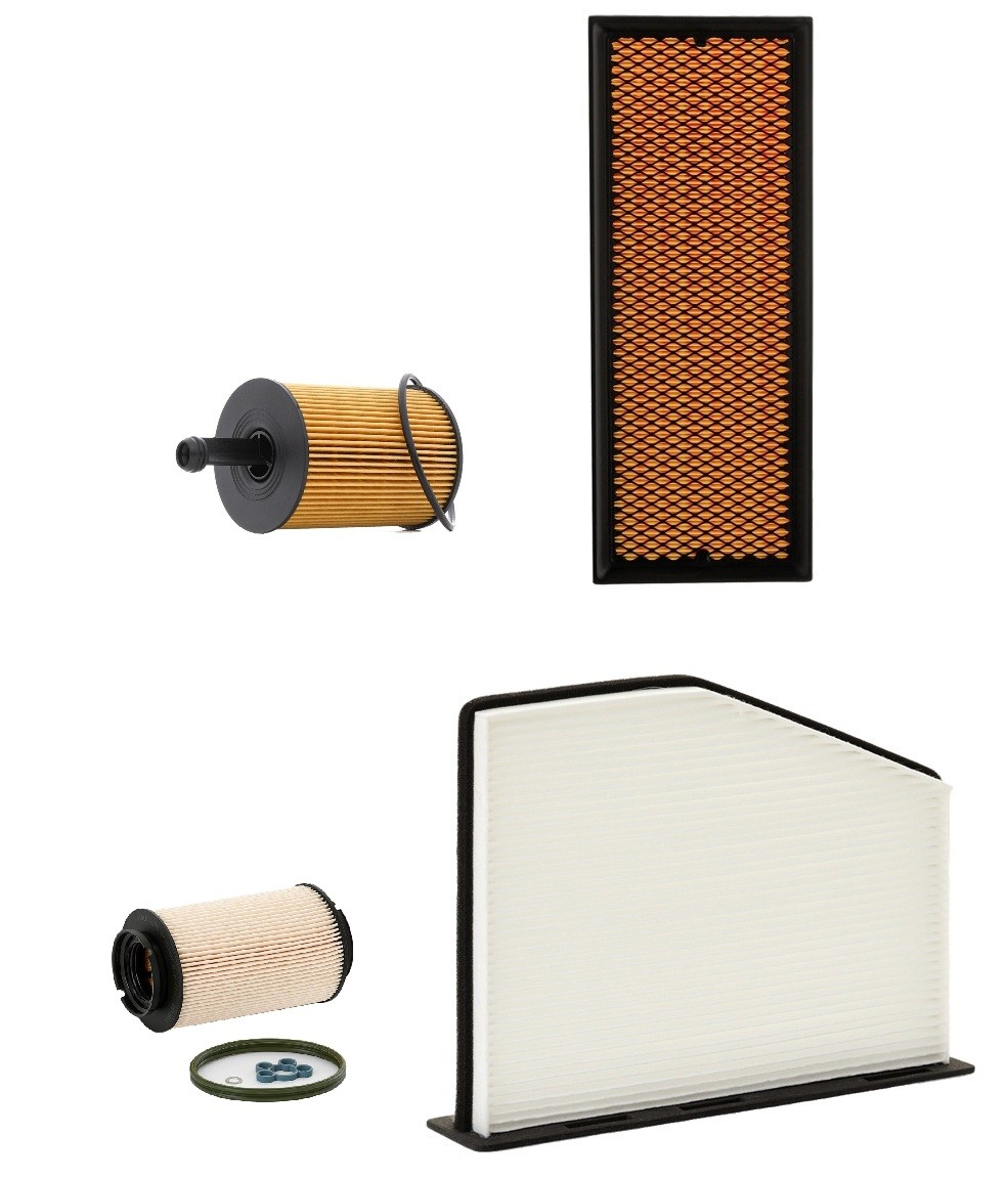 RIDEX PLUS Filtersett 4055F11201P Filtersett RIDEX PLUS 7-serie 4055F11201P billige