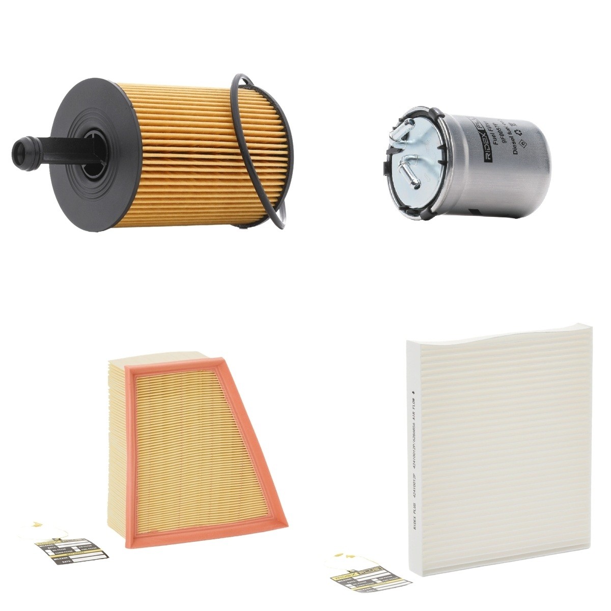 RIDEX PLUS Kit filtri 4055F11210P 4055F11210P Kit filtri RIDEX PLUS FORD S-MAX costo