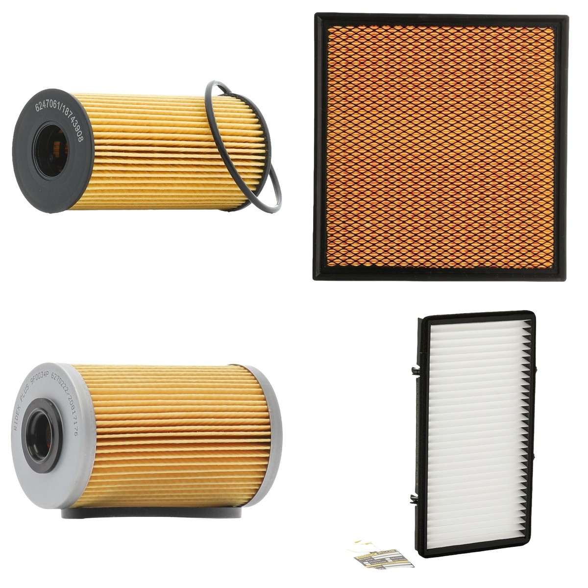 RIDEX PLUS Filtersett 4055F11887P Filtersett RIDEX PLUS ZAFIRA 4055F11887P billige