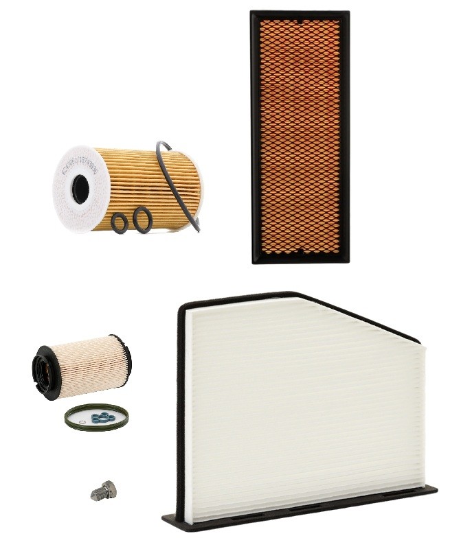 RIDEX PLUS Kit filtri 4055F15357P 4055F15357P Kit filtri RIDEX PLUS AUDI A3 costo