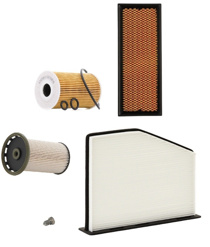 RIDEX PLUS Kit filtri 4055F15436P 4055F15436P costo Kit filtri RIDEX PLUS AUDI A3
