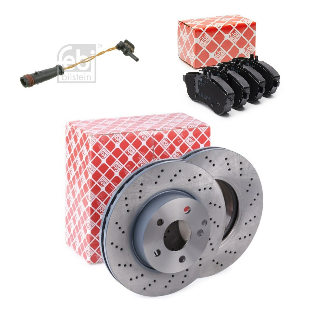 Remschijven en blokken FEBI BILSTEIN FBL3405N0209 FEBI BILSTEIN FBL3405N0209: Blokken en schijven Mercedes C-Klasse 2024