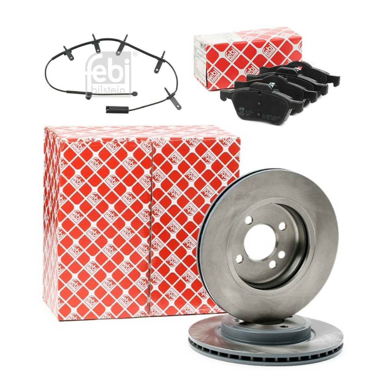 FEBI BILSTEIN Disques et plaquettes de freins FBL3405N0215 FEBI BILSTEIN FBL3405N0215 Disque et plaquette Mini Countryman R60 pas cher