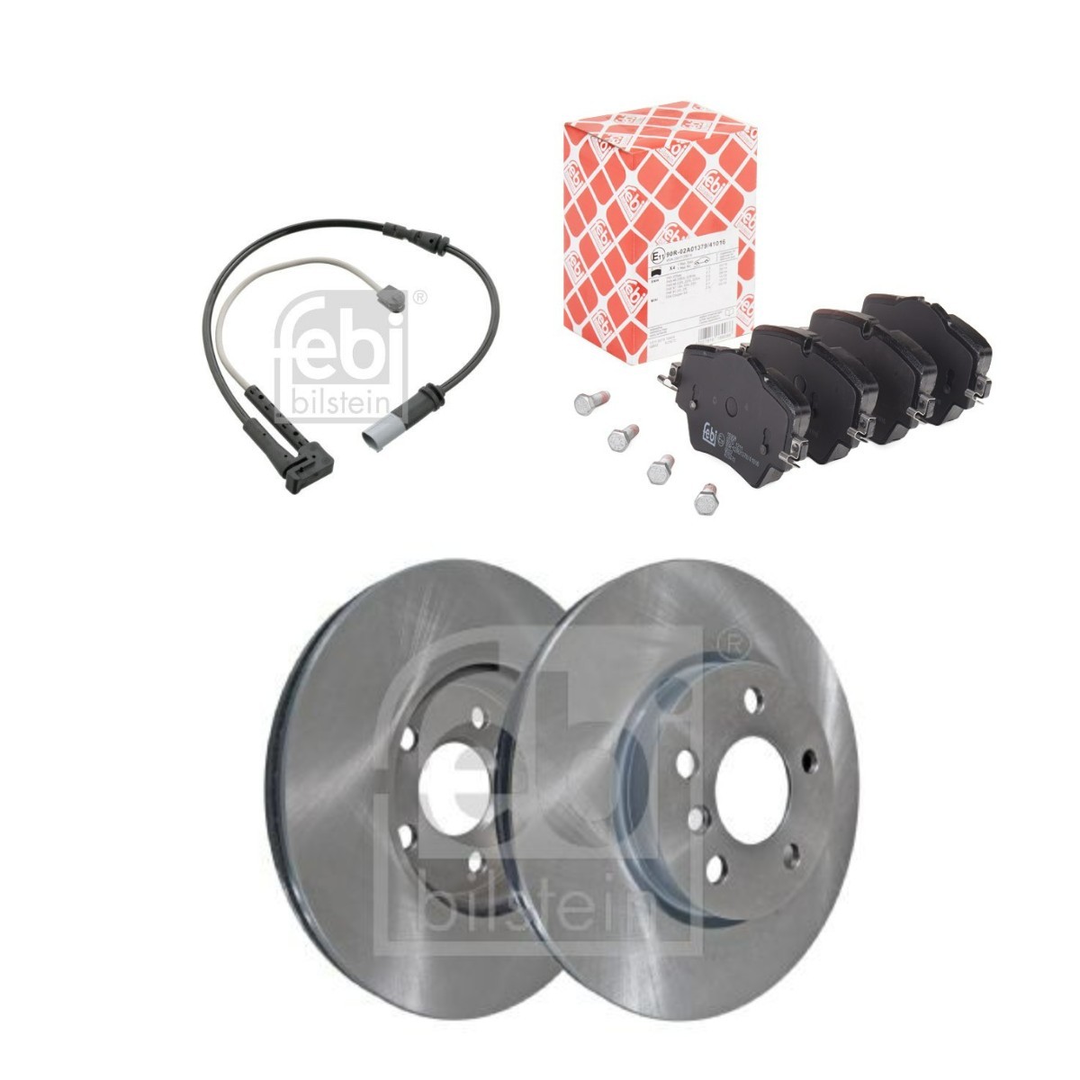 Brake discs and pads set FEBI BILSTEIN FBL3405N0220 FEBI BILSTEIN FBL3405N0220 BMW X1 2014 Brake pads and discs price
