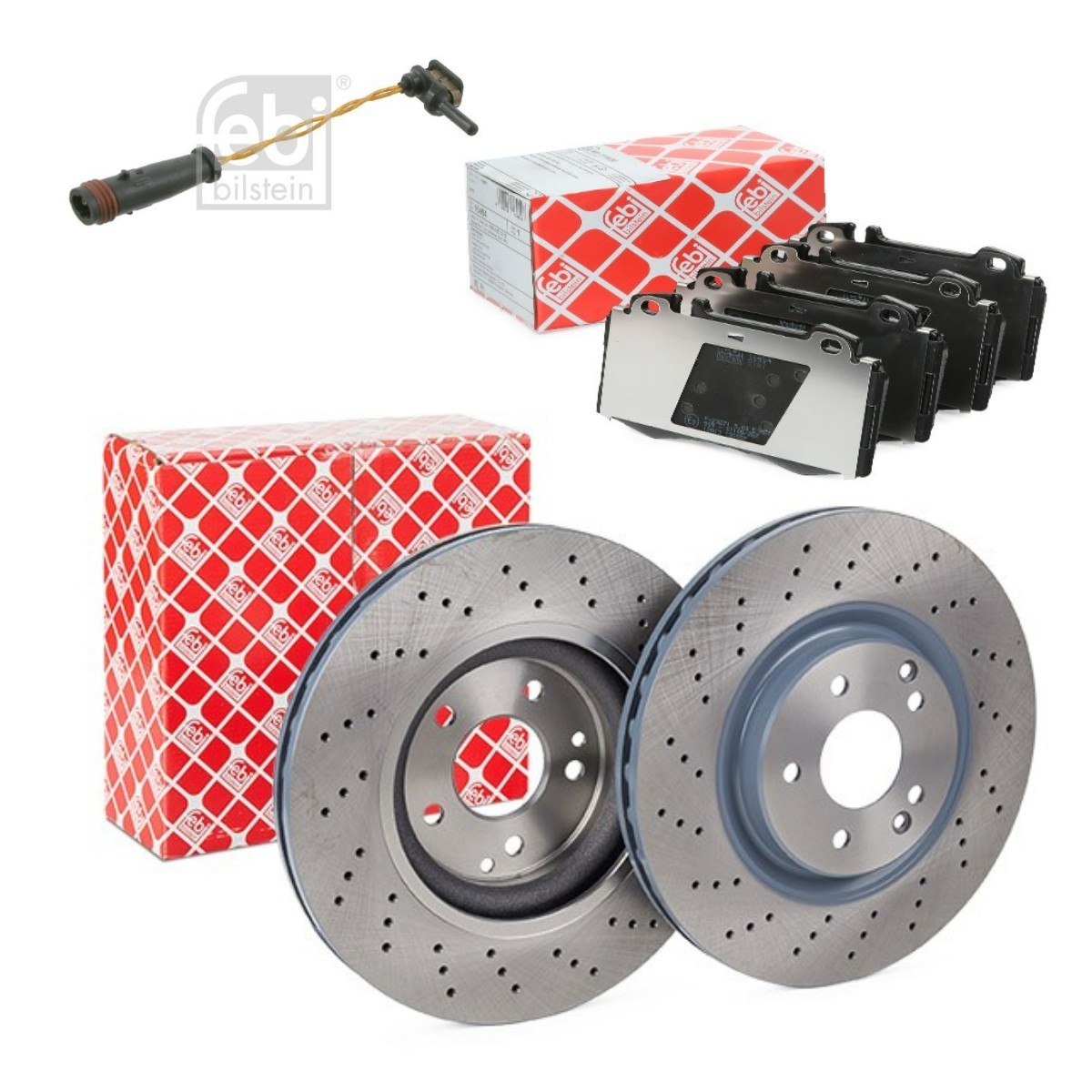 FEBI BILSTEIN Jarrupalasarja, levyjarru FBL3405N0236 CLK C209 jarrusarjat FEBI BILSTEIN FBL3405N0236