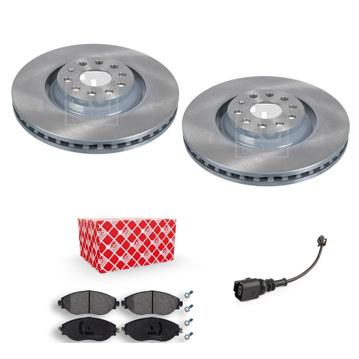 Kit de travões FEBI BILSTEIN FBL3405N0262 FEBI BILSTEIN FBL3405N0262 Pastilhas e discos de travão VW TIGUAN 2019