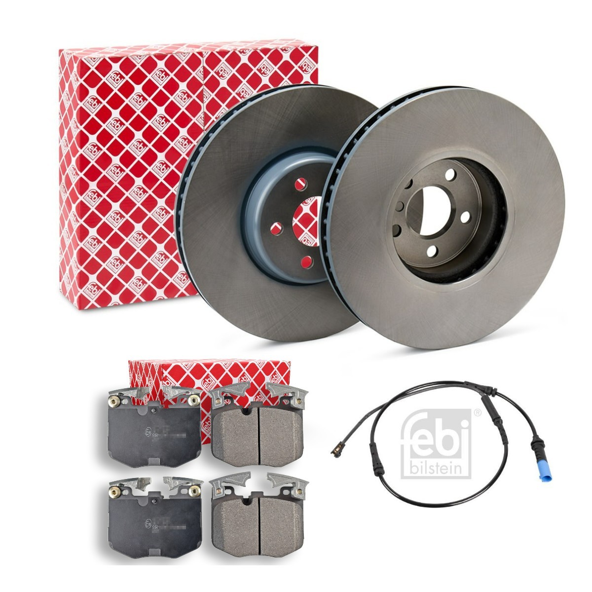 FEBI BILSTEIN Brake discs and pads set FBL3405N0267 FEBI BILSTEIN FBL3405N0267 genuine BMW X5 (G05) brake discs and pads price