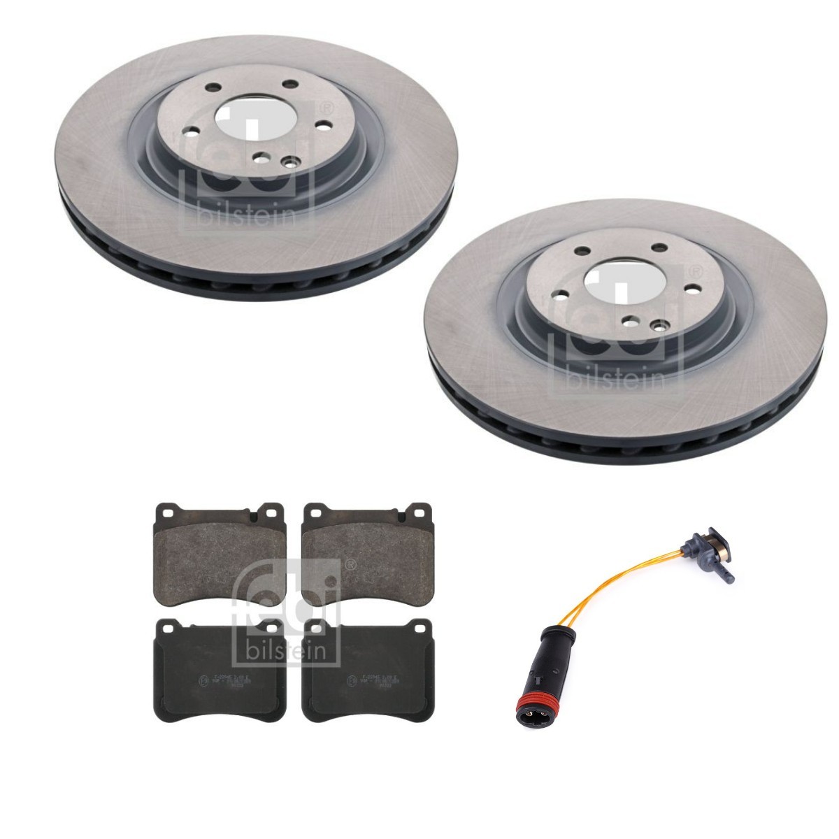 FEBI BILSTEIN Σετ φρένων, δισκόφρενα FBL3405N0274 FEBI BILSTEIN FBL3405N0274 γνήσια Δισκόπλακες & τακάκια φρένων CLK C209 κόστος