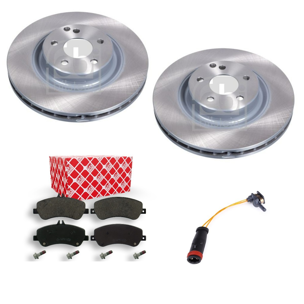 FEBI BILSTEIN Bromssats, skivbroms FBL3405N0295 FBL3405N0295 FEBI BILSTEIN bromssatser Mercedes A-klass