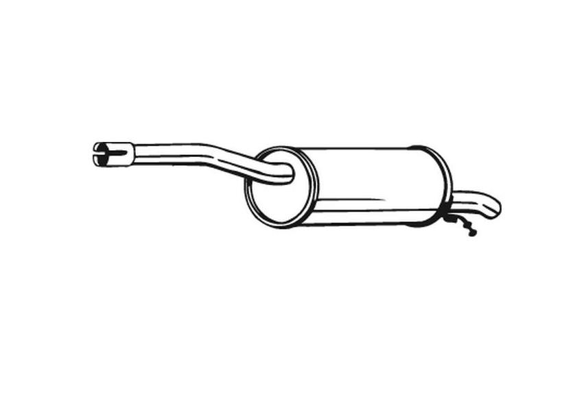 IZAWIT Marmitta 31.807 31.807 Marmitta posteriore IZAWIT BMW X1 costo