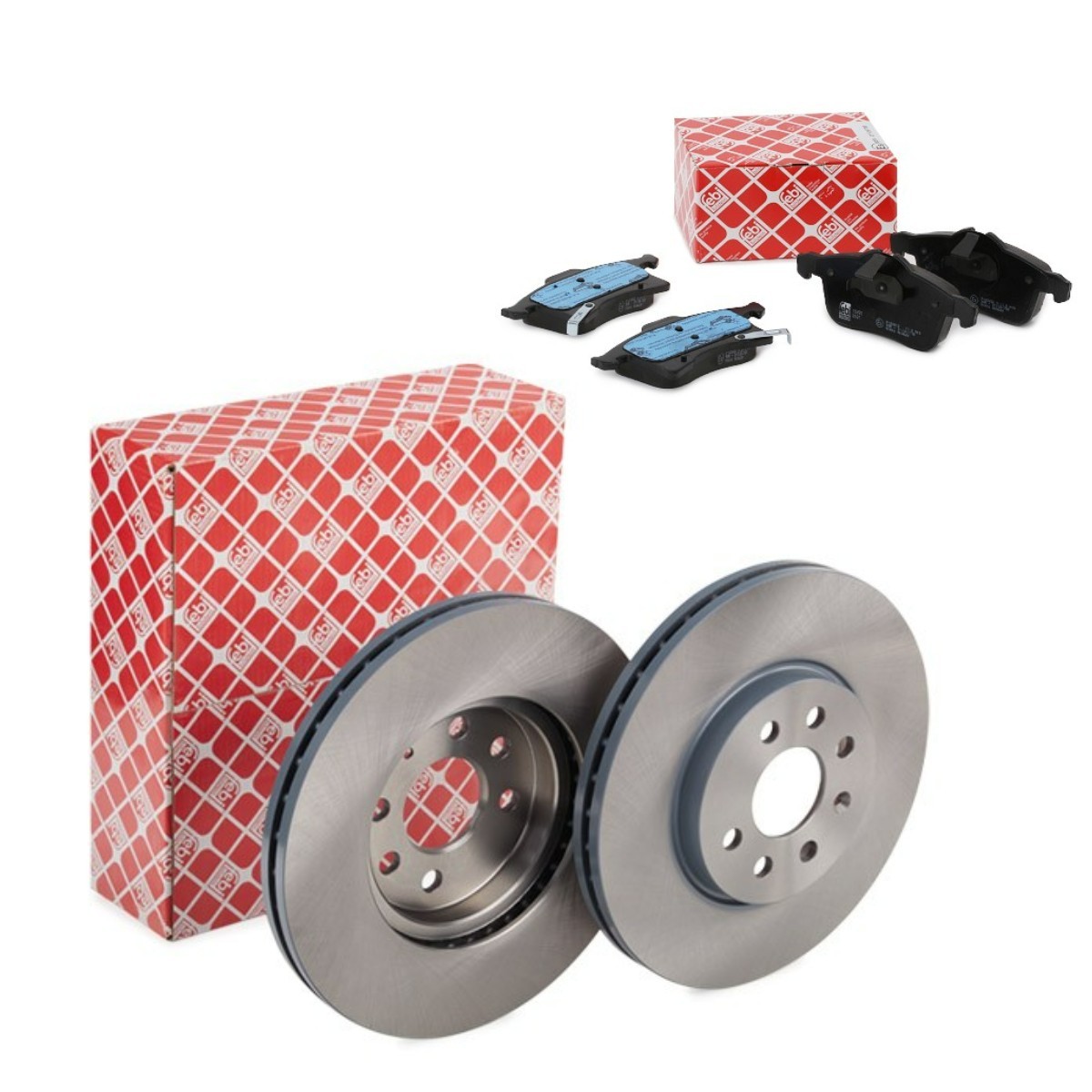 Bremžu komplekts, Disku bremzes FEBI BILSTEIN FBL3405N0323 FEBI BILSTEIN FBL3405N0323 Bremžu komplekts Opel CORSA 2006
