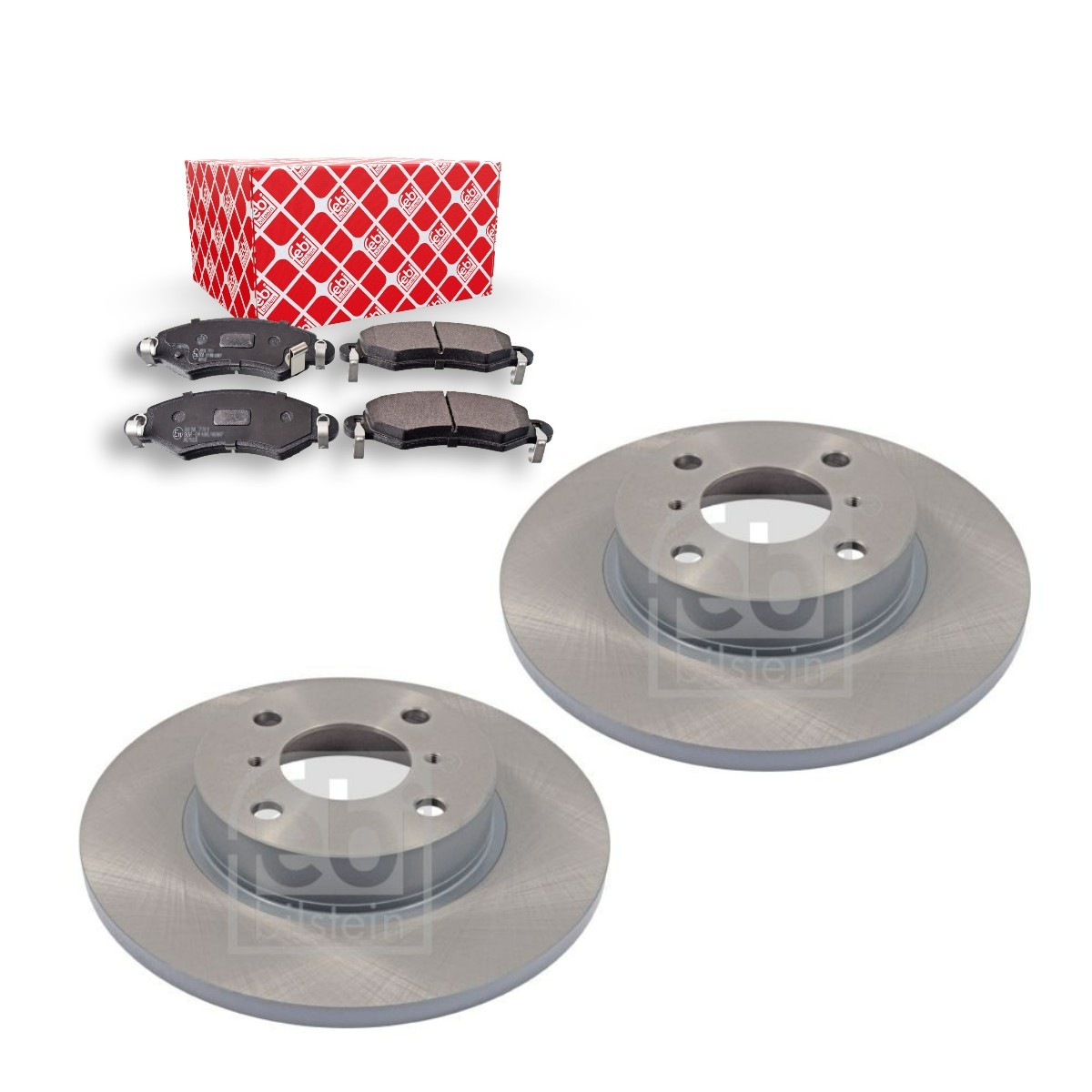 FEBI BILSTEIN Brake discs and pads set FBL3405N0346 FEBI BILSTEIN FBL3405N0346 genuine SUZUKI Wagon R III Hatchback brake discs and pads price
