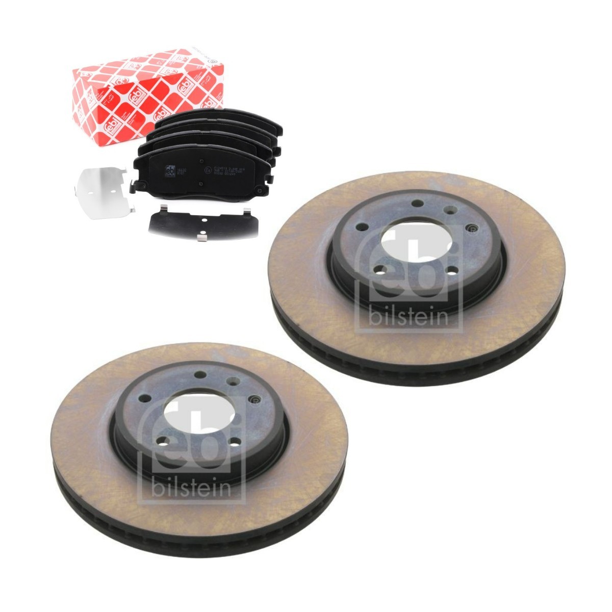 FEBI BILSTEIN Kit de travões FBL3405N0349 FEBI BILSTEIN FBL3405N0349 originais Discos e pastilhas de travão VW CC preço
