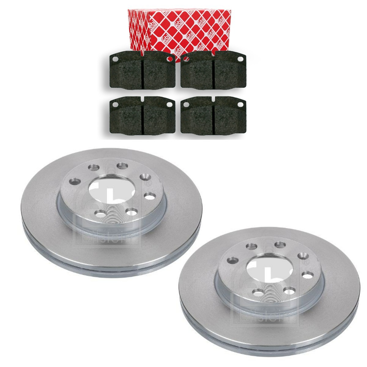 FEBI BILSTEIN Brake discs and pads set FBL3405N0350 FEBI BILSTEIN FBL3405N0350 Tico Hatchback brake discs and pads rear and front price