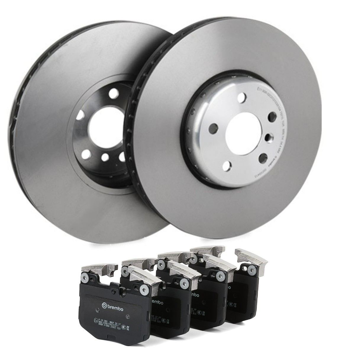 BREMBO Bremseskiver og klodser BRB3405N0526 BREMBO BRB3405N0526 Toyota Carina E Sportswagon Bremseskiver og klodser originale pris