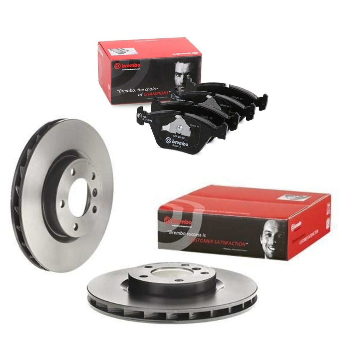 BREMBO Bremseskiver og klodser BRB3405N0529 Bremse-kit BREMBO Subaru OUTBACK Prime BRB3405N0529