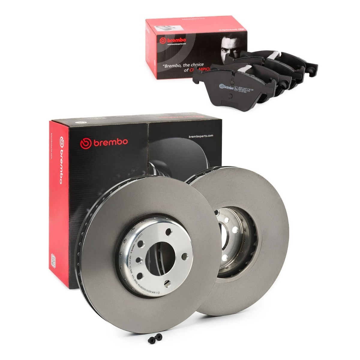 BREMBO Remschijven en blokken BRB3405N0530 BREMBO Remschijven en -blokken DAIHATSU Prime BRB3405N0530