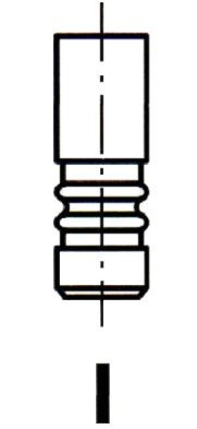 IPSA Sisselaskeventiil VL084500 Sisselaskeventiil AUDI IPSA VL084500