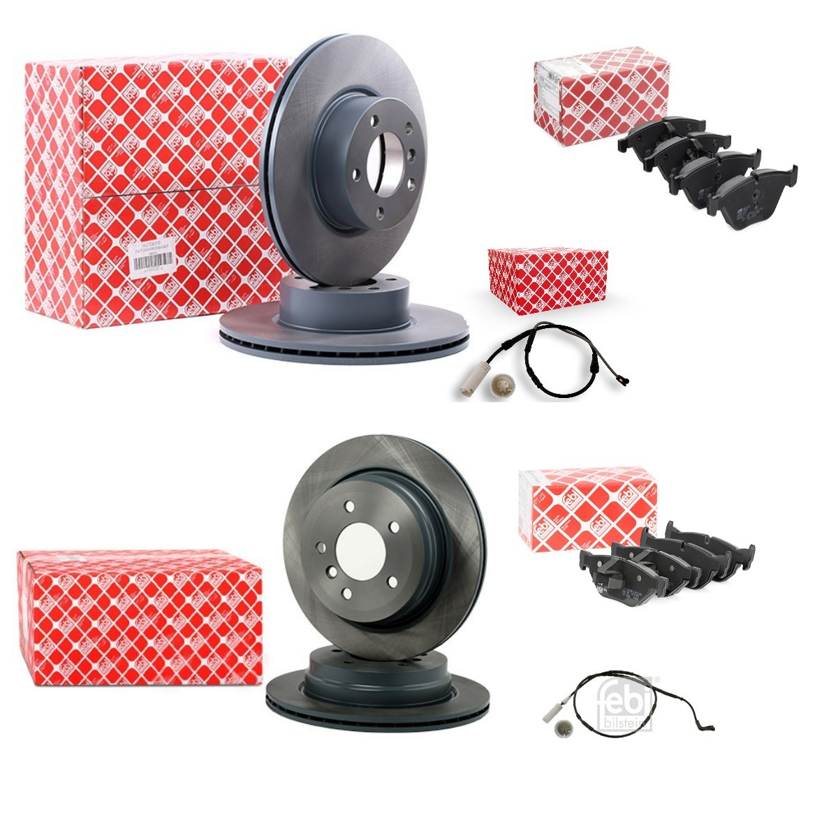 Brake discs and pads set FEBI BILSTEIN FBL3405FR014 FEBI BILSTEIN FBL3405FR014 BMW X1 2014 Brake pads and discs price